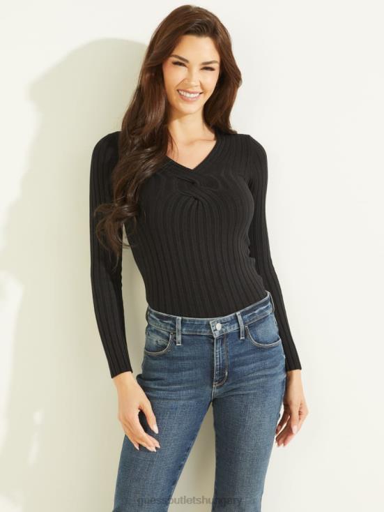 GUESS Black 8ZX4F1306 Eco Ines Sweater