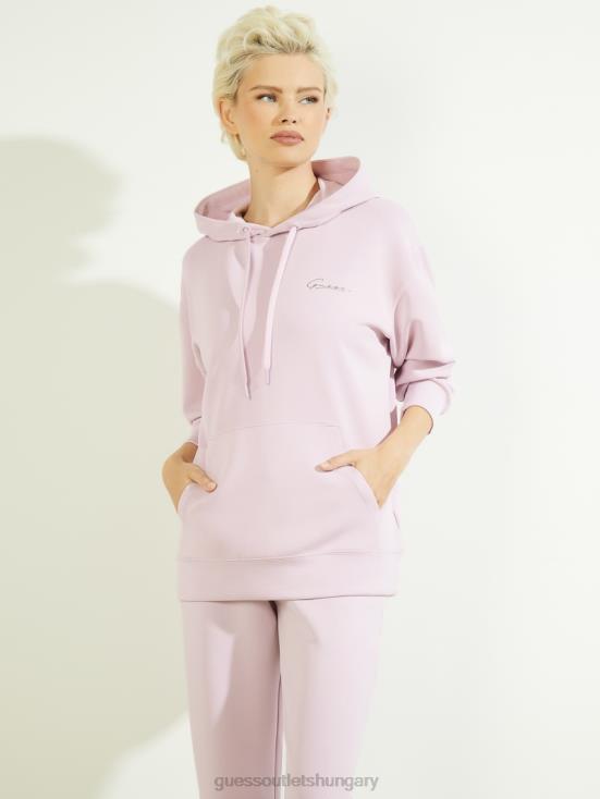 GUESS Light Mist Liliac 8ZX4F2518 Eco Effie Hoodie