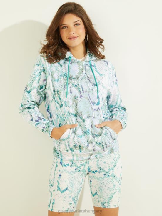 GUESS Modern Python Emerald Com 8ZX4F2528 Collyn Hoodie