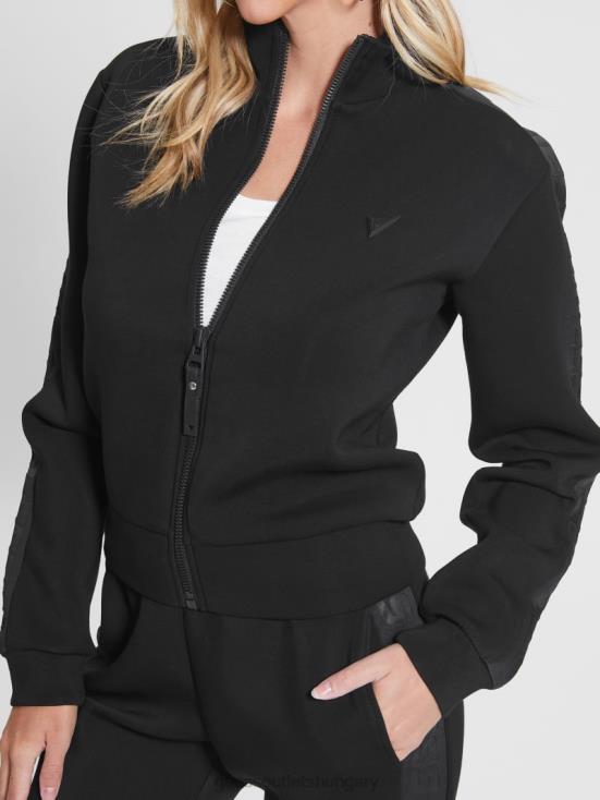 GUESS Black 8ZX4F1755 Eco Allie Scuba Sweatshirt