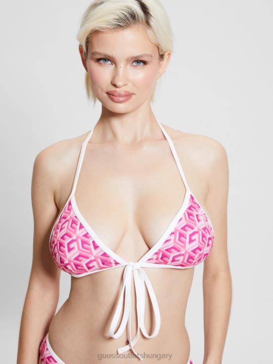 GUESS G Cube Heartache 8ZX4F2557 G-Cube Sporty Chic Bikini Top