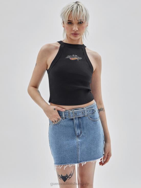 GUESS Black 8ZX4F1340 Originals x Hot Wheels Logo Tank