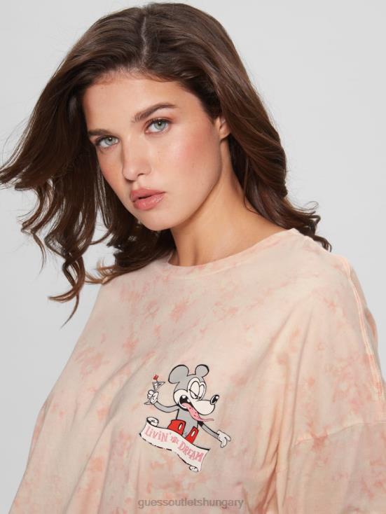 GUESS Hello Peach Multi 8ZX4F1173 Martini Mouse Oversized Tee
