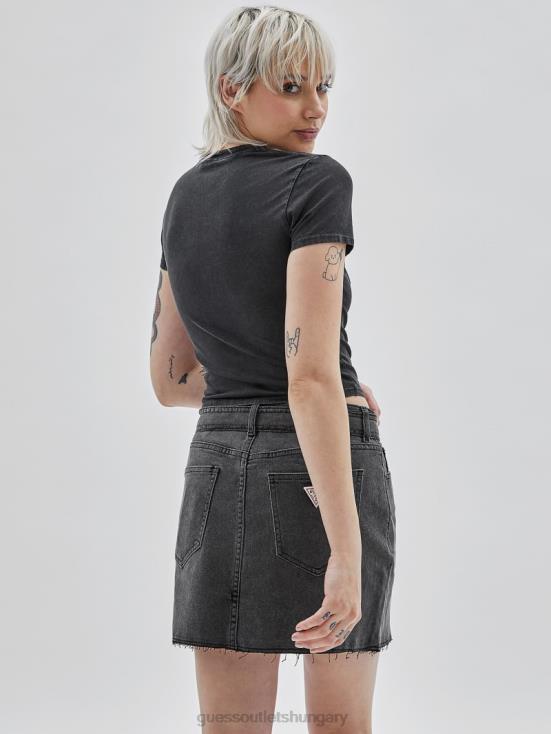 GUESS Jet Black Multi 8ZX4F1247 Originals x Hot Wheels Vintage Baby Tee