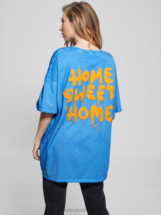 GUESS Morning Glory Multi 8ZX4F1034 Home Sweet Home Lounge Tee