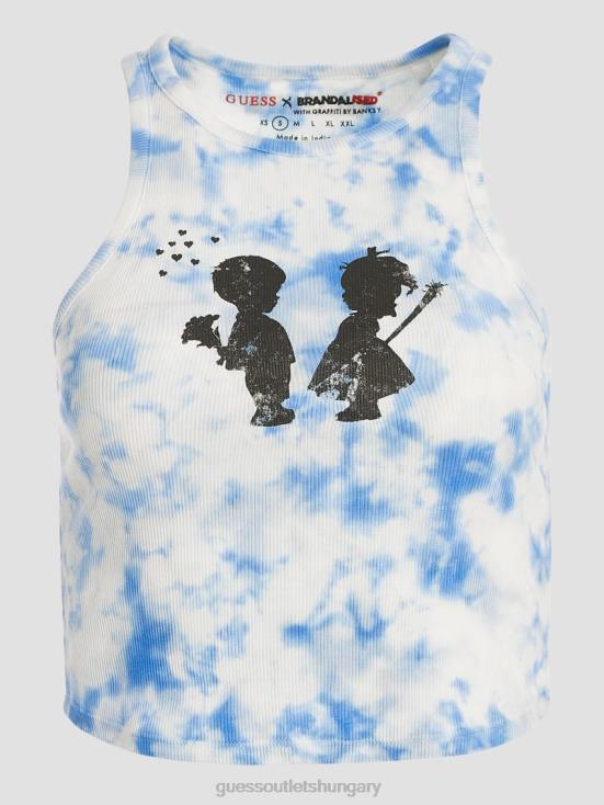 GUESS Morning Glory Multi 8ZX4F1341 Boy and Girl Graphic Tank Top