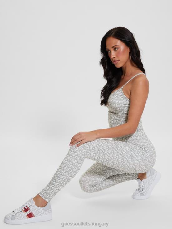 GUESS Stripe G-Cube Small Gray 8ZX4F1006 Eco G-Cube Active Tank