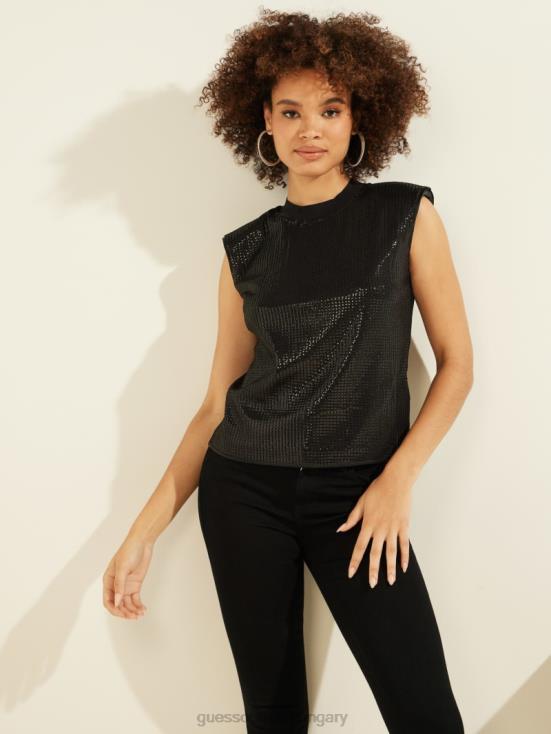 GUESS Black 8ZX4F1655 Daniela Top