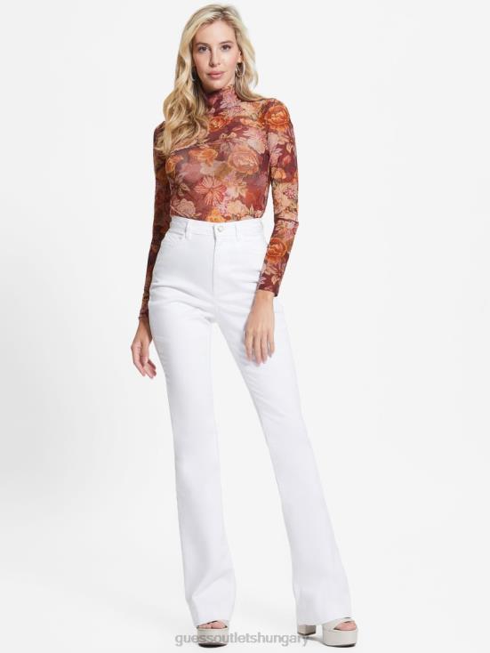 GUESS Digital Tapestry Print Ma 8ZX4F1615 Eco Kamaria Printed Top