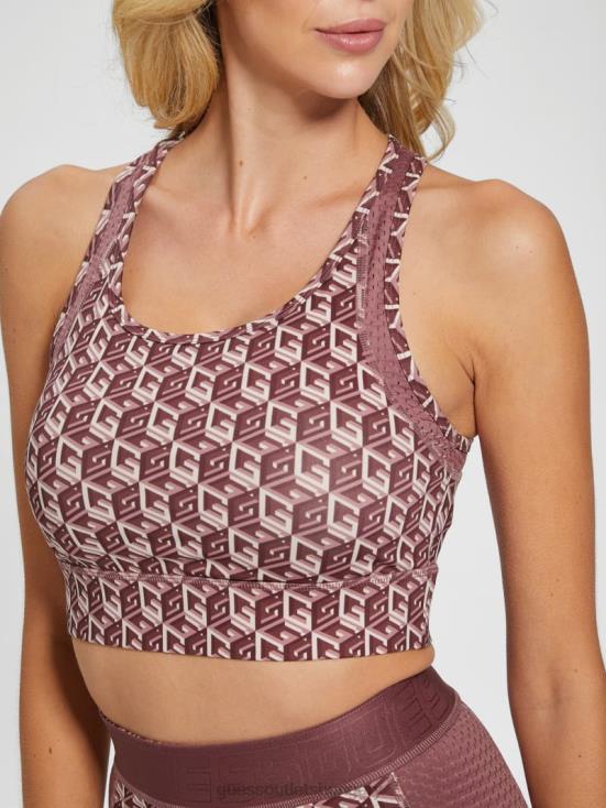 GUESS G Cube Red Combo 8ZX4F1469 Eco Daria Active Top