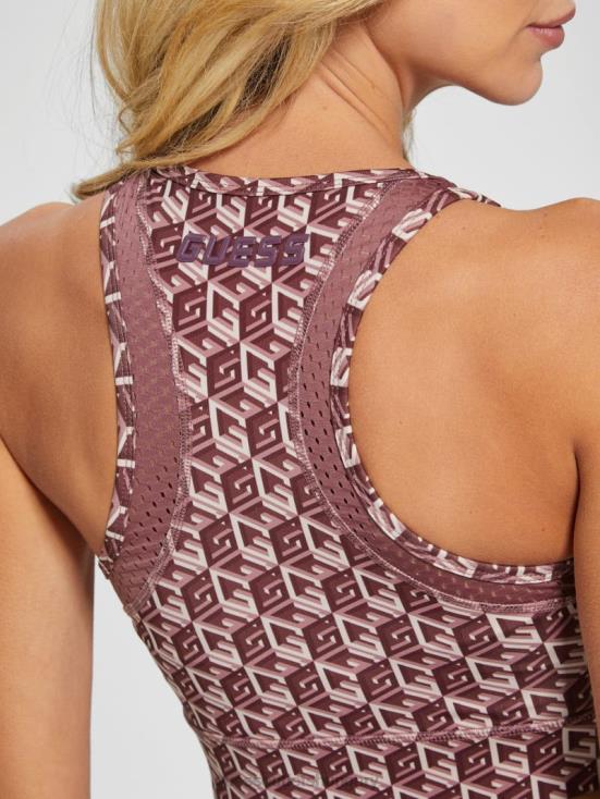 GUESS G Cube Red Combo 8ZX4F1469 Eco Daria Active Top