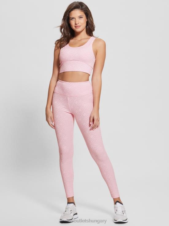 GUESS G-Embossed Washed Out Pin 8ZX4F1462 Dana Active Top