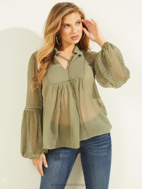 GUESS Isle Wash 8ZX4F1636 Eco Josette Top