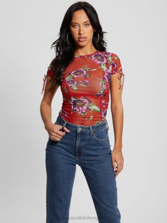 GUESS Terazza 8ZX4F975 Eco Amaya Shirred Top