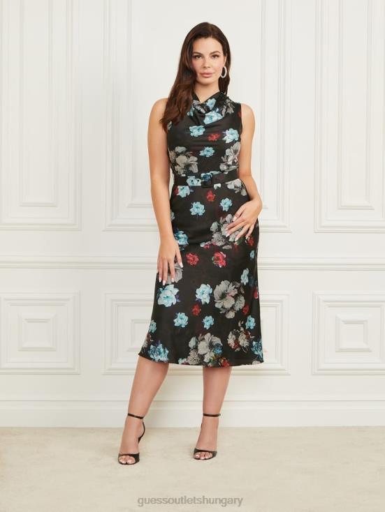 GUESS Savage Beauty Print 8ZX4F650 Ramona Long Dress