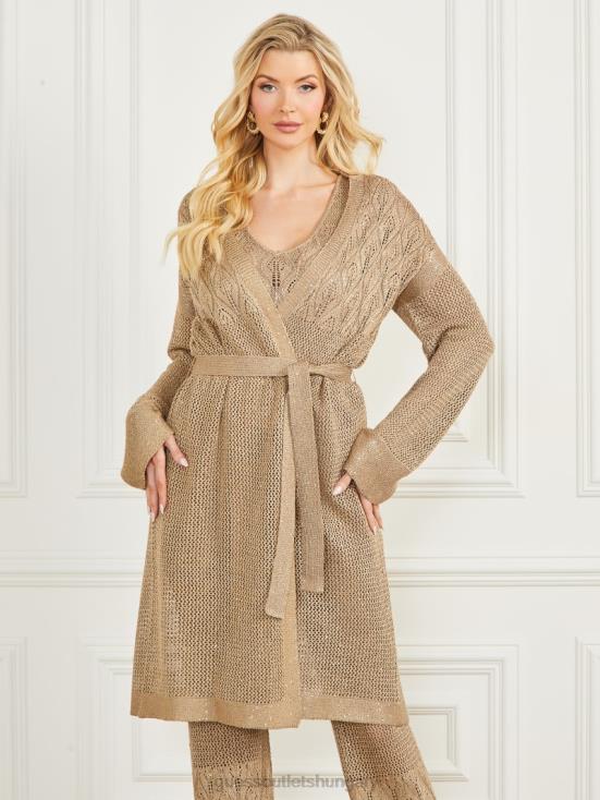 GUESS English Cake Multi 8ZX4F1807 Whitney Long Sweater Cardigan