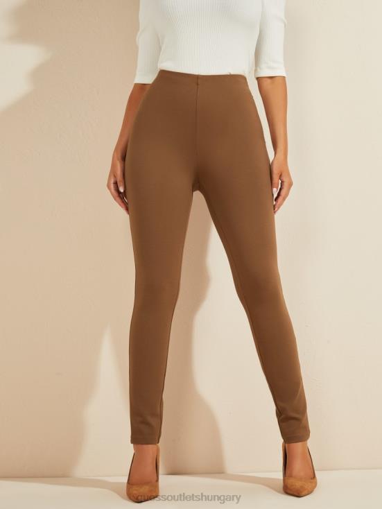 GUESS Burnt Wood 8ZX4F2102 Jane Ponte Legging