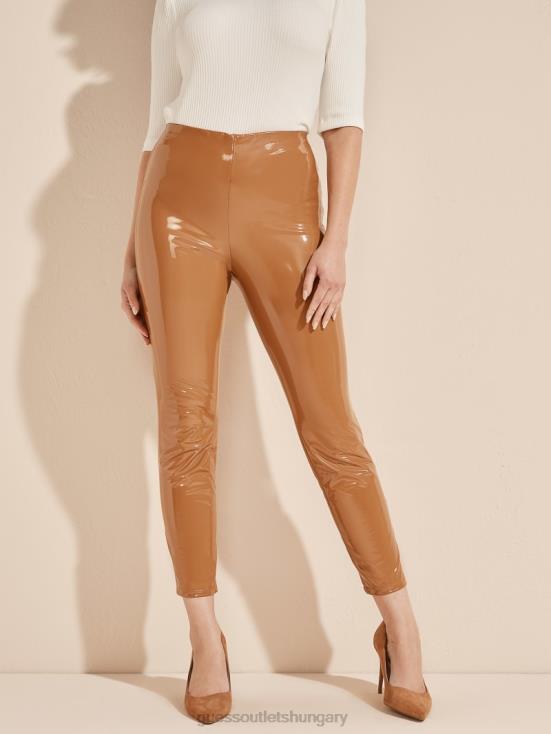 GUESS Rust Brown 8ZX4F2155 Harlow Pant
