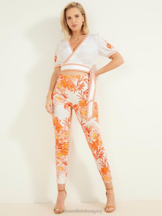 GUESS San Lucas Floral 8ZX4F2214 San Lucas Elle Capri Pant