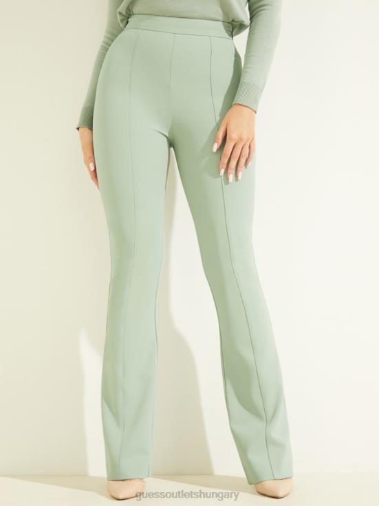 GUESS Slate Gray 8ZX4F2195 Chloe Flared Pant