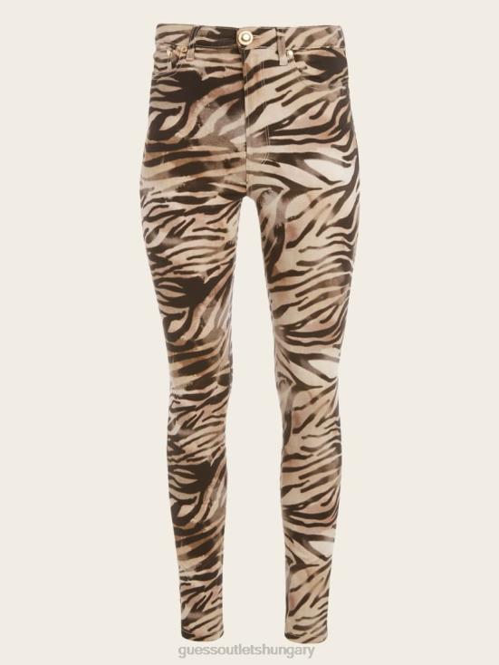 GUESS Smoke And Mirrors Print 8ZX4F2282 Smoke and Mirrors Stiletto 99 Pant