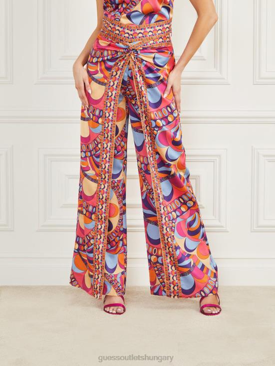 GUESS Tulum Print 8ZX4F2116 Gypset Pant