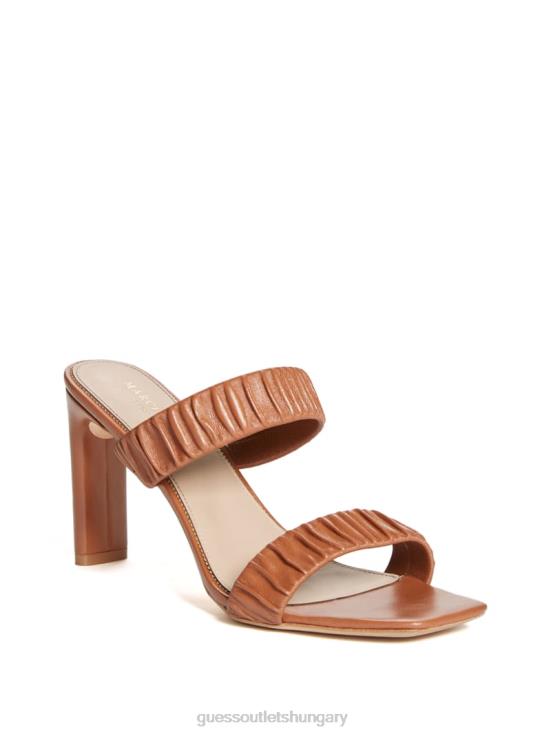 GUESS Sugar Almond 8ZX4F3432 Elena Ruched Sandal