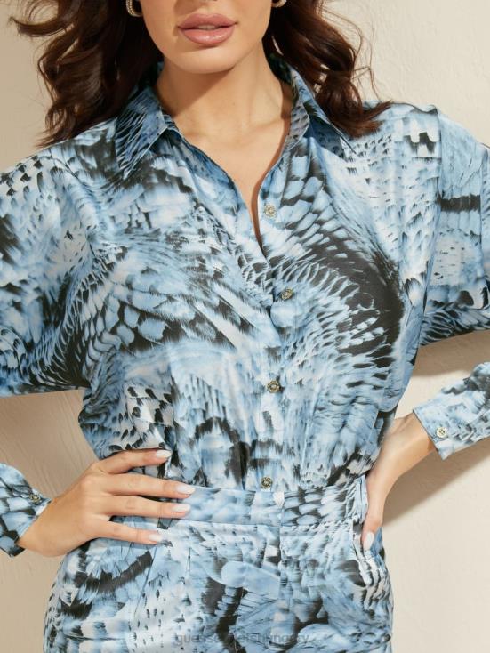 GUESS Fantasy Flight Blue 8ZX4F1578 Fantasy Flight Moon Child Bodysuit