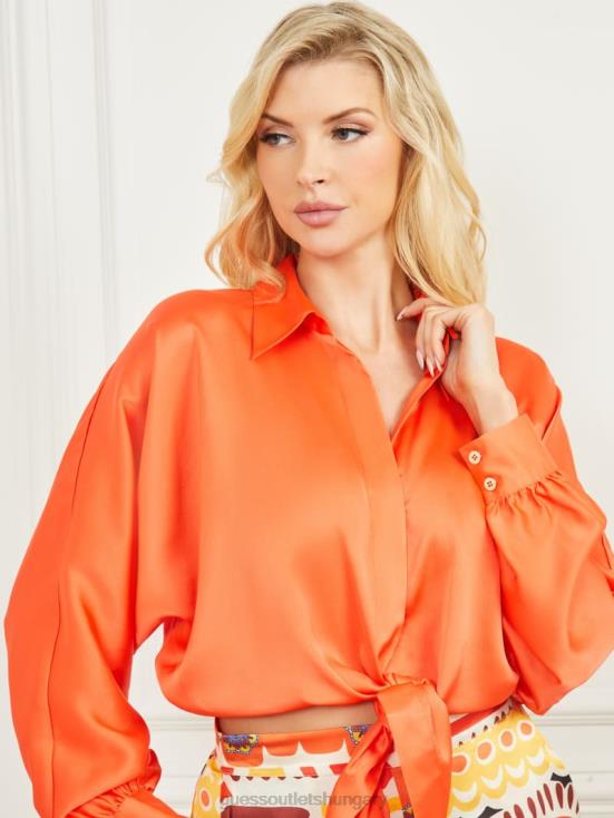 GUESS Mayan Sunset 8ZX4F1087 Carnival Satin Top