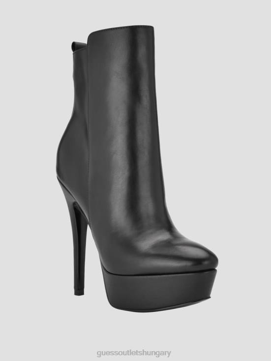 GUESS Black 8ZX4F3519 Caddy Platform Bootie