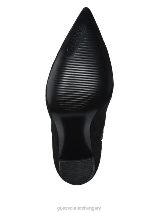 GUESS Black 8ZX4F3528 Abetter Faux-Suede Over-the-Knee Boots