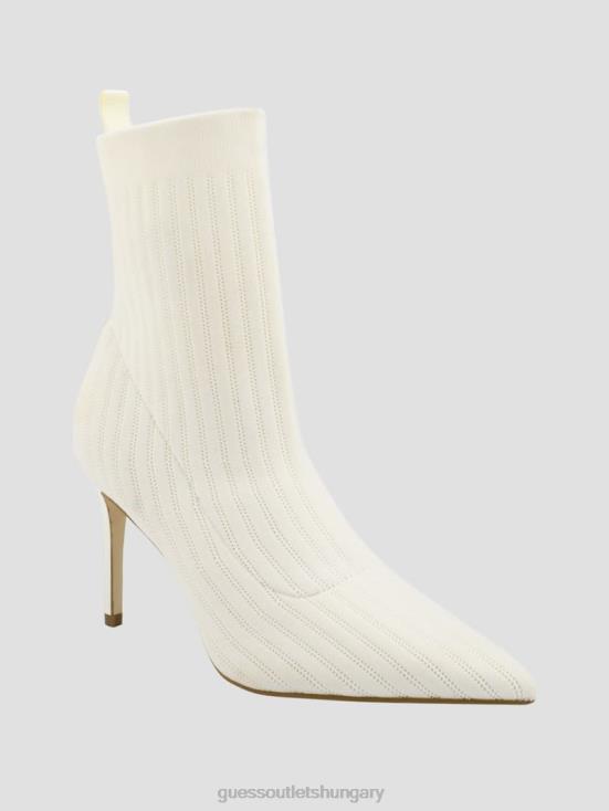 GUESS Ivory 150 8ZX4F3520 Dallyna Knit Sock Bootie