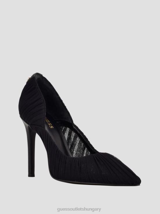 GUESS Black1 8ZX4F3407 Gabby Sheer Pumps
