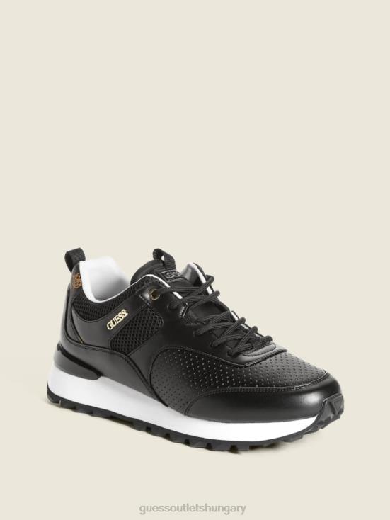 GUESS Black1 8ZX4F2467 Selvie Perforated Sneakers