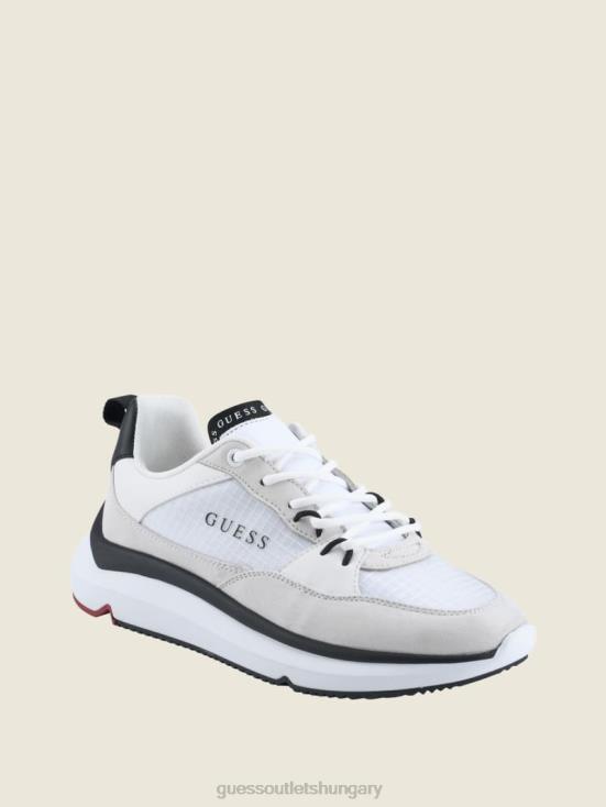 GUESS Ivory 150 8ZX4F2514 Degrom Logo Sneakers