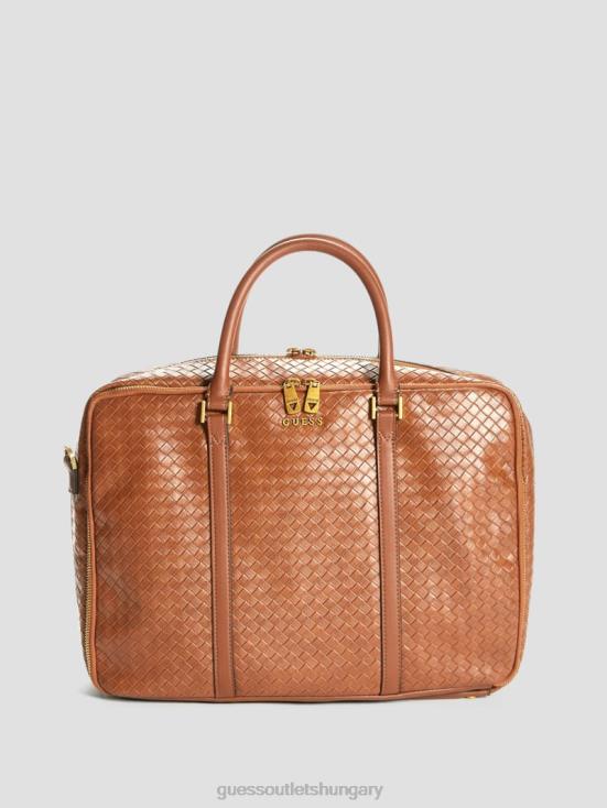GUESS Brown 8ZX4F3099 Evening Work Bag