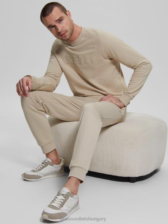 GUESS Cemento 8ZX4F3999 Eco Aldwin Logo Sweatshirt