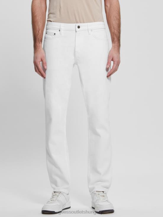 GUESS Natural White 8ZX4F3957 Straight Jeans