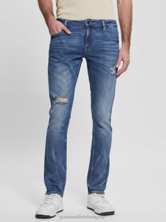 GUESS Rower 8ZX4F3995 Eco Miami Destroyed Skinny Jeans