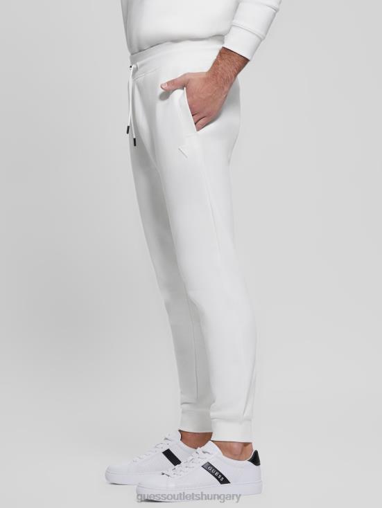 GUESS Blanc/Scuffy 8ZX4F4166 Eco Aldwin Logo Pants