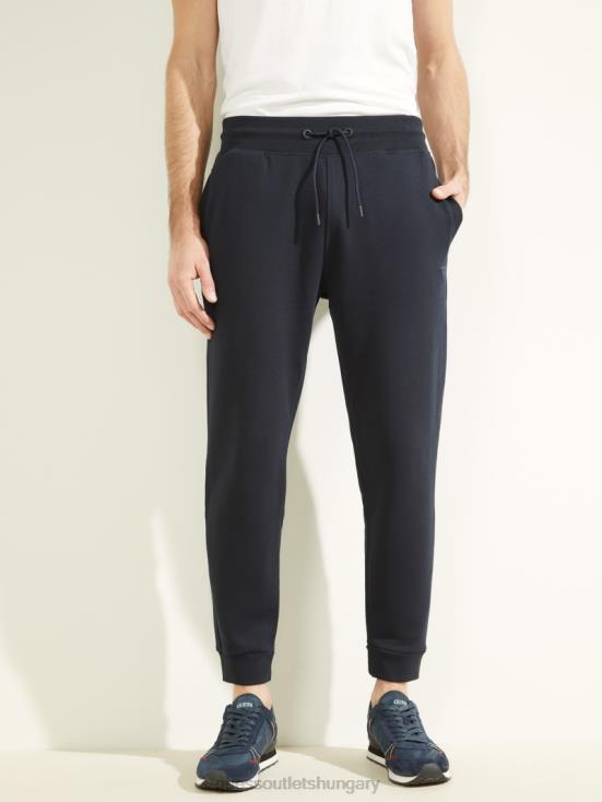 GUESS Deep Marine 8ZX4F4170 Eco Aldwin Logo Pants