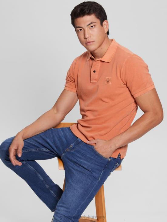 GUESS Island Sunset 8ZX4F4143 Washed Polo
