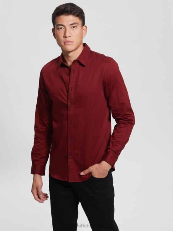 GUESS Vino 8ZX4F4050 Luxe Stretch Shirt