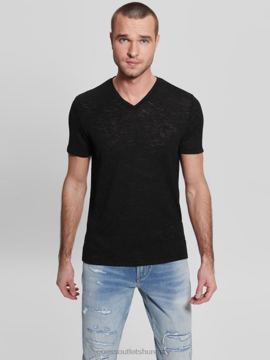 GUESS Black 8ZX4F4022 Gauze Tee