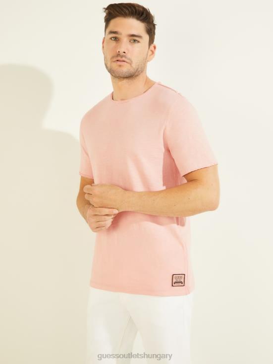 GUESS Blush Cotton 8ZX4F4102 Dustin Tee