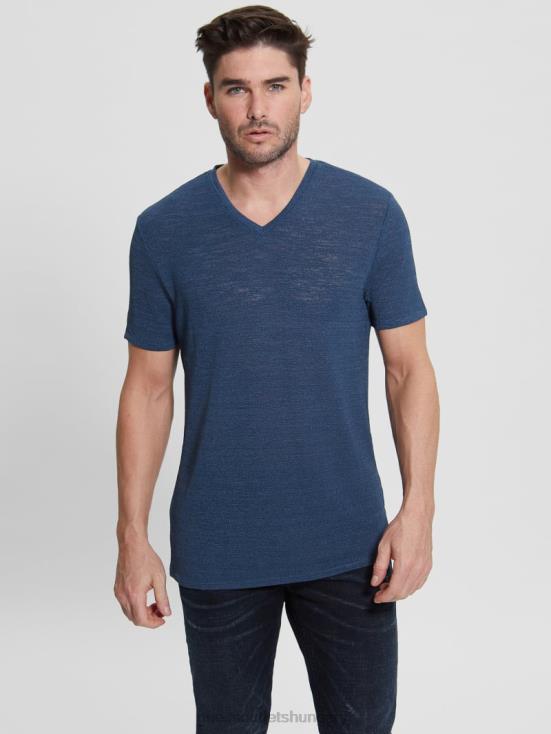 GUESS Cobalt Blue 8ZX4F4062 Gauze Tee