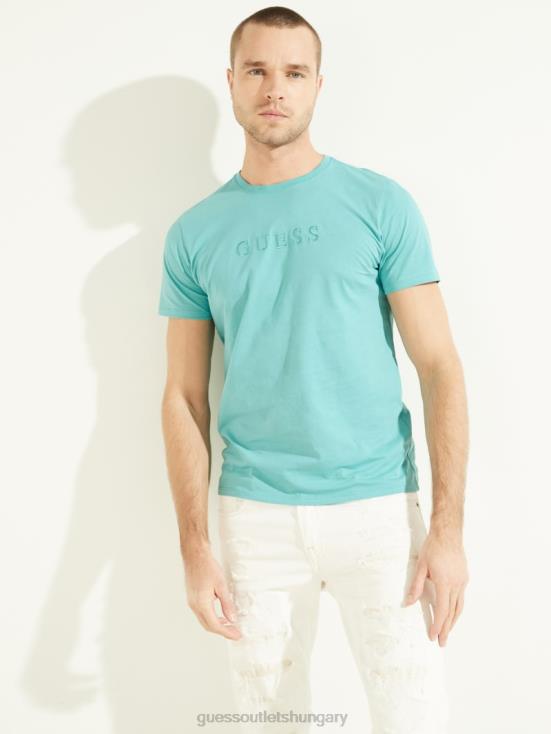 GUESS Ink A714 8ZX4F4110 Embroidered Logo Tee