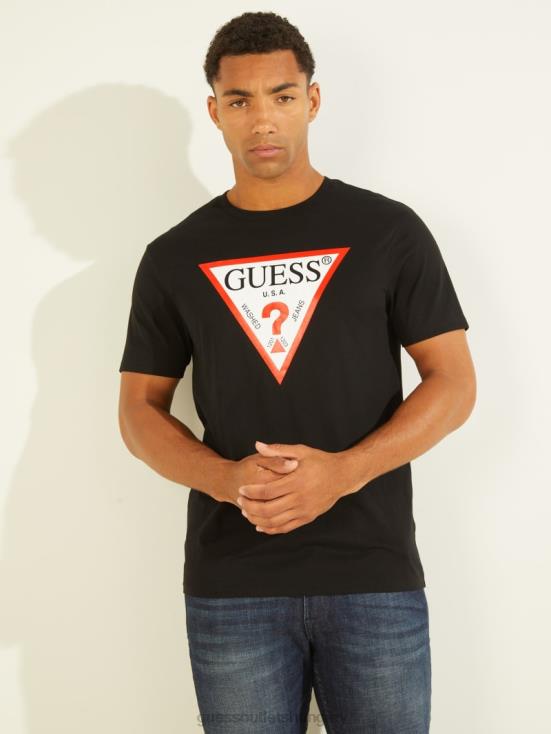 GUESS Jet Black 8ZX4F4011 Classic Logo Tee