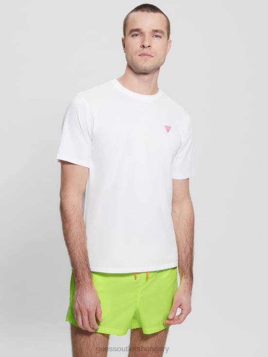 GUESS Pure White 8ZX4F4023 Eco Logo Tee