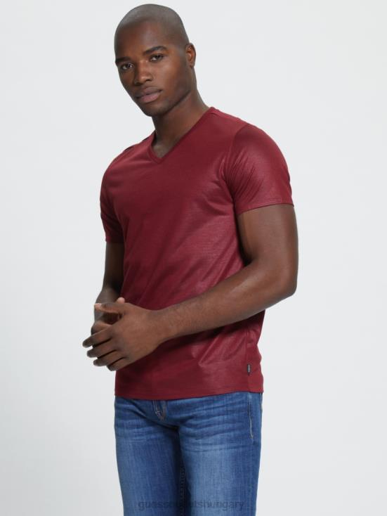 GUESS Vino 8ZX4F4086 Mason Yoke V-Neck Tee